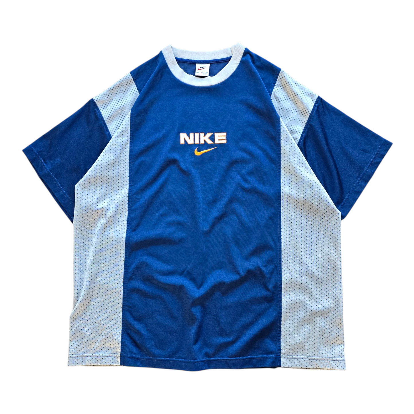 Rare Vintage Nike Embroidered Logo Tee - XXL