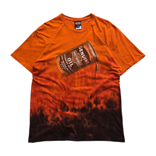 Harley Davidson Oil Can Tie Dye Tee - L