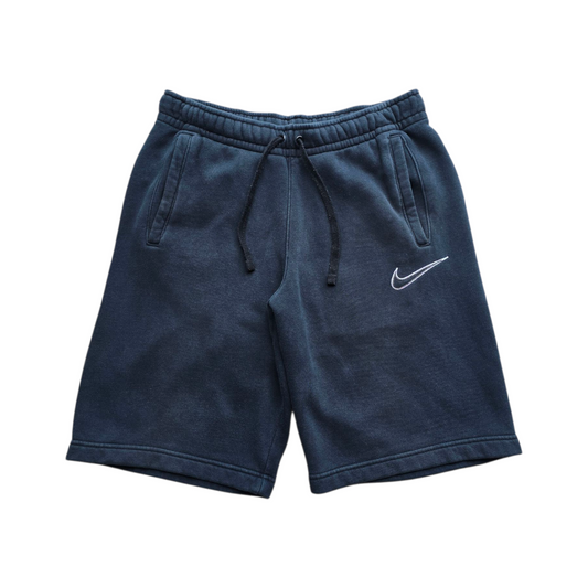 Y2K Nike Embroidered Swoosh Sweat Shorts - S/M