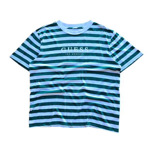 Guess Los Angeles Striped Tee - L