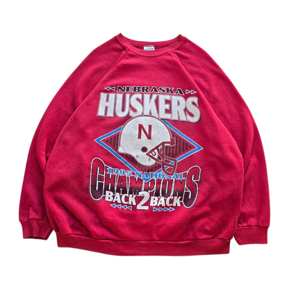 Vintage 1995 Nebraska Huskers Sweatshirt - XXL