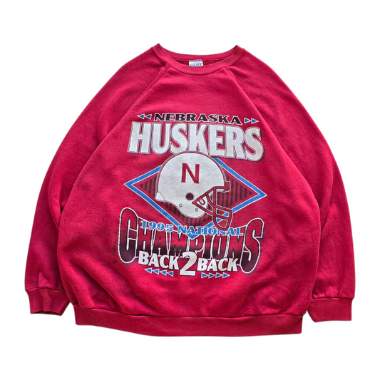 Vintage 1995 Nebraska Huskers Sweatshirt - XXL