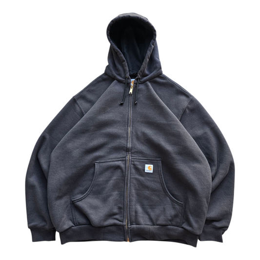 Vintage Carhartt Full Zip Active Jacket Hoodie - XL