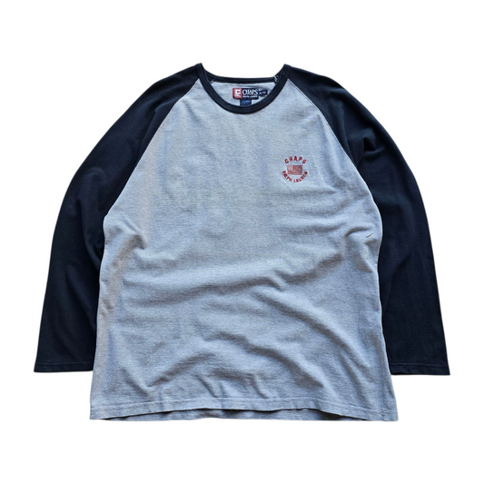 Vintage Chaps Ralph Lauren Long Sleeve Waffle Knit Tee - XL