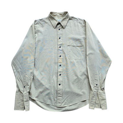 Vintage YSL Long Sleeve Button Up Cuff Link Shirt - L