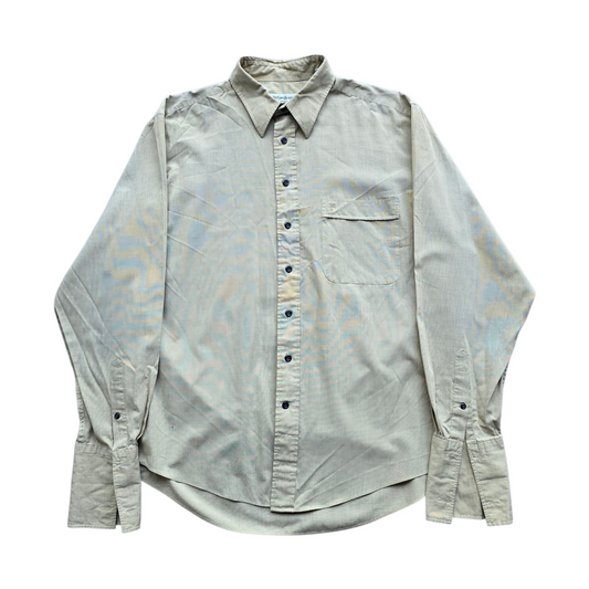 Vintage YSL Long Sleeve Button Up Cuff Link Shirt - L