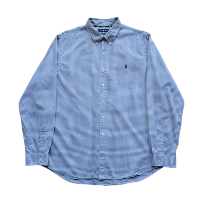 Ralph Lauren Long Sleeve Button Up Check Shirt - XXL