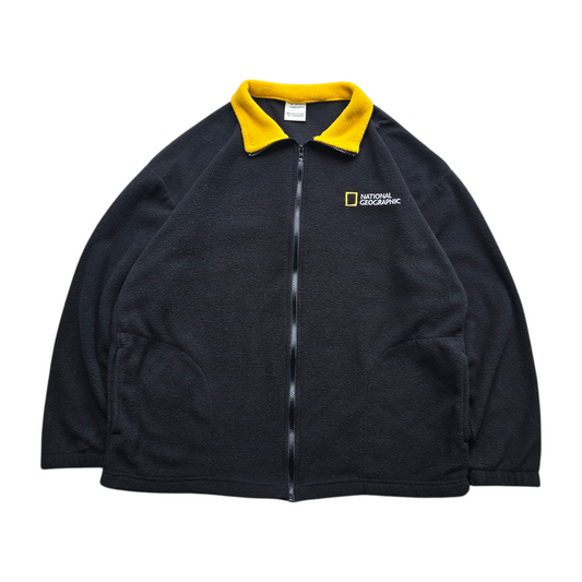 National Geographic Full Zip Fleece Jacket - L