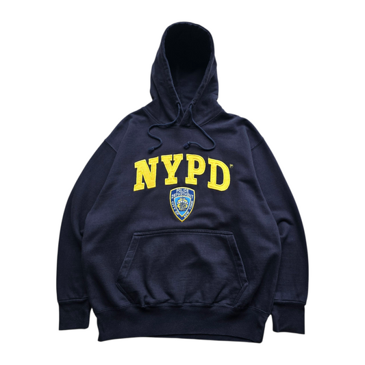 Y2K City Of New York NYPD Hoodie - M