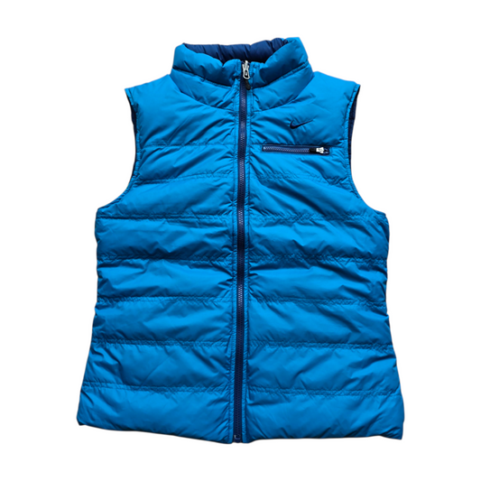 Vintage Nike Reversible 550 Puffer Vest - WMNS M