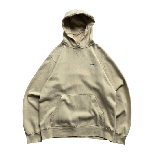 Vintage Nike Embroidered Swoosh Hoodie - M