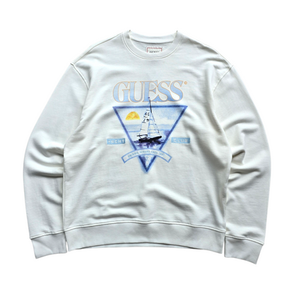 Guess Yacht Club Sweatshirt (NEW) - M