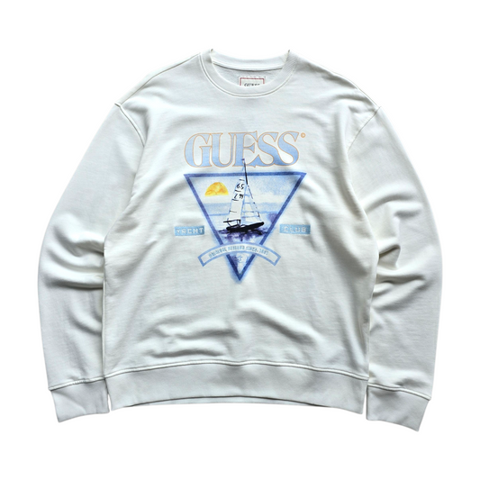 Guess Yacht Club Sweatshirt (NEW) - M