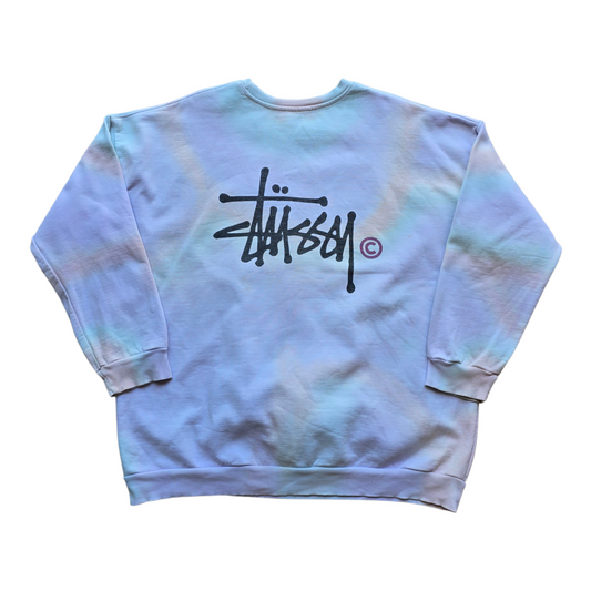 Stussy Tie Dye Oversized Sweatshirt - WMNS 8