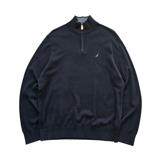 Nautica 1/4 Zip Sweater - L