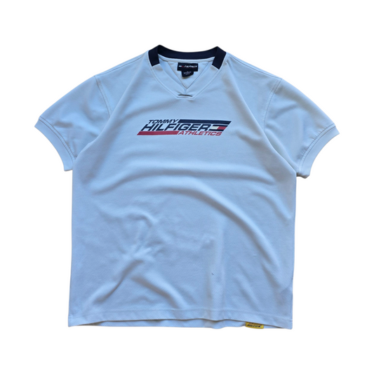 Vintage Tommy Hilfiger Athletics Jersey Tee - M