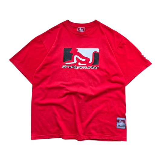 Vintage Y2K Drunknmunky Tee - L