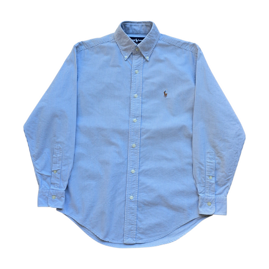 Vintage Ralph Lauren Striped Button Up Shirt - S