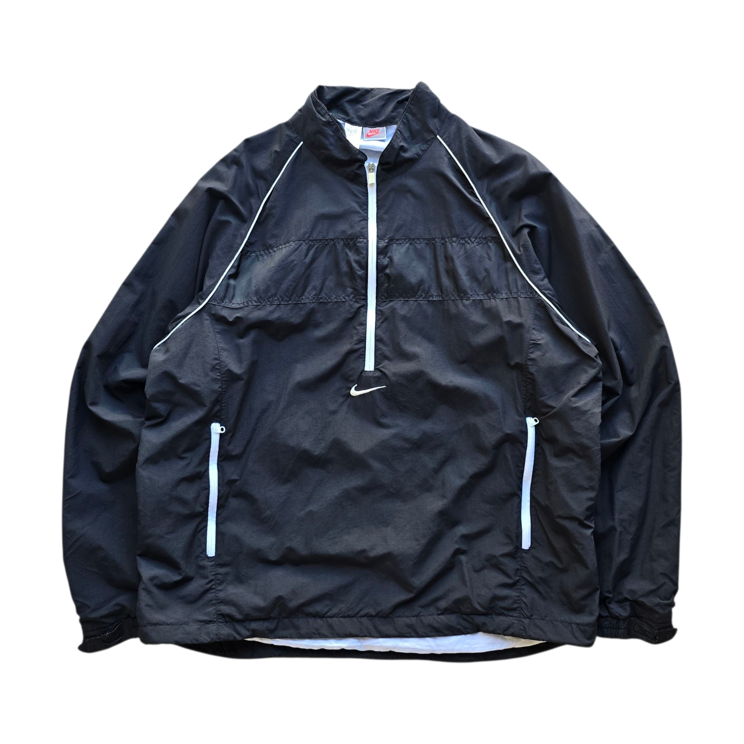 vintage nike windbreaker black