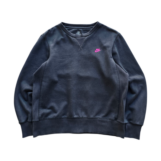 nike sweatshirt black faded women's medium