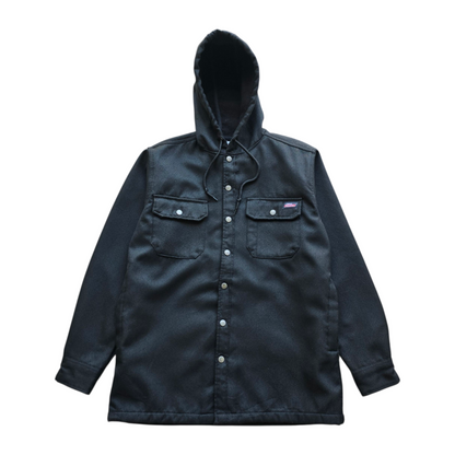 Vintage Dickies Button Up Hooded Jacket - S