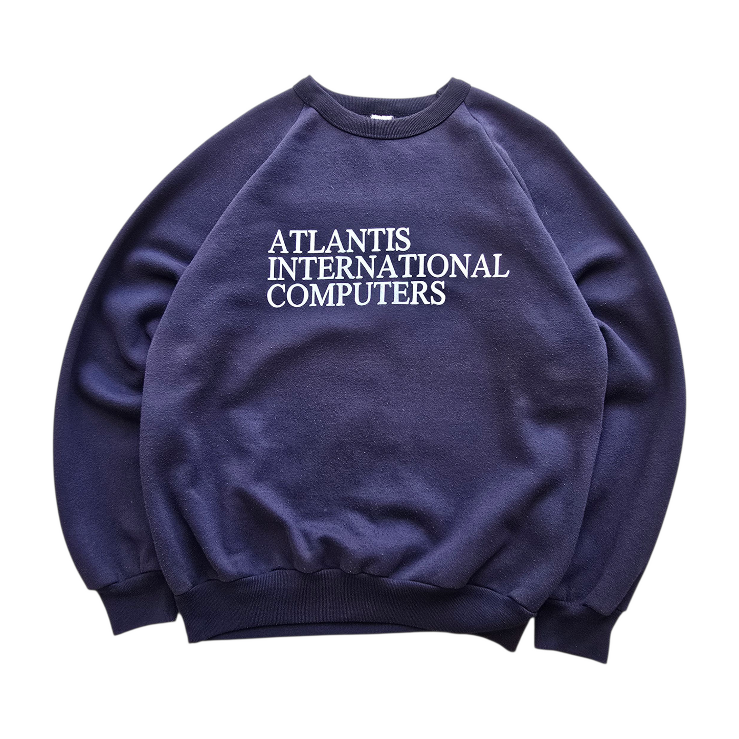 Vintage Atlantis International Computers Sweatshirt - M