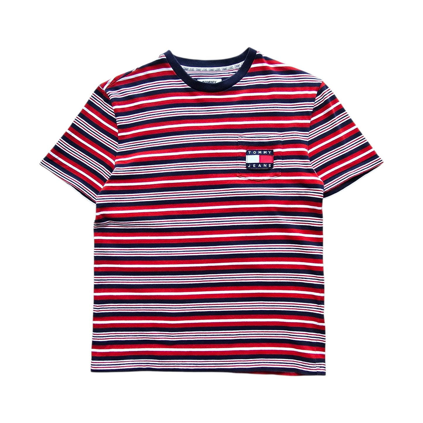 Tommy Hilfiger Striped Pocket Tee - S