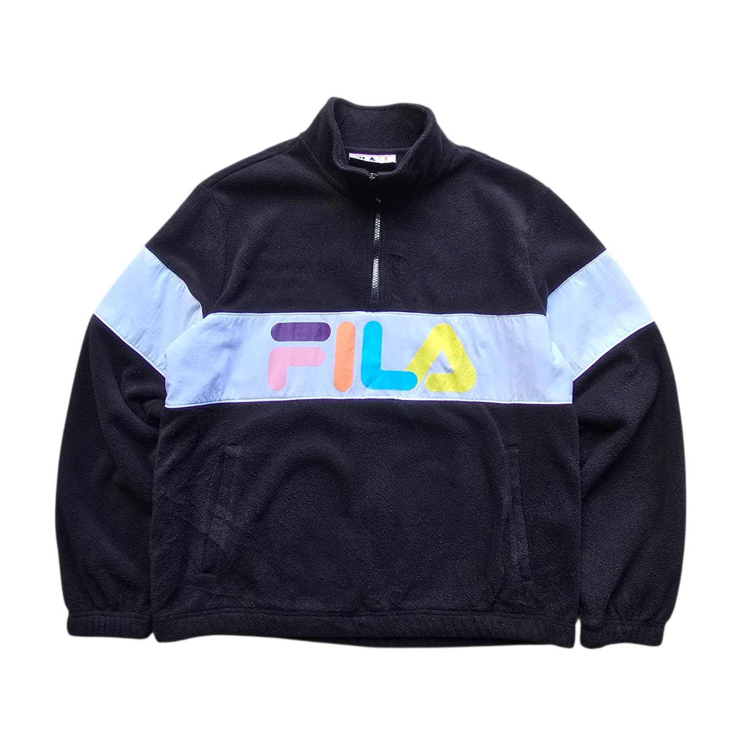 Fila 1/4 Zip Fleece Sweatshirt - WMNS M