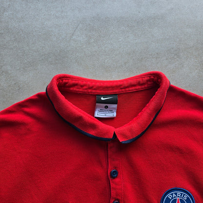 Vintage 2000's Nike Paris Saint-Germain Polo Shirt - S/M