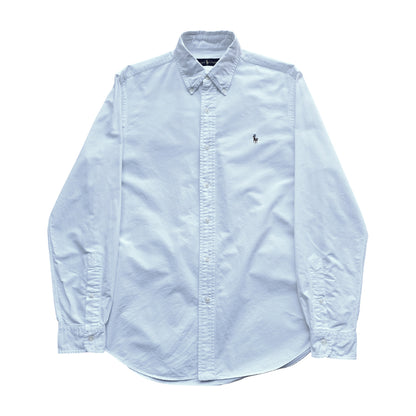Ralph Lauren Long Sleeve White Button Up Shirt - M