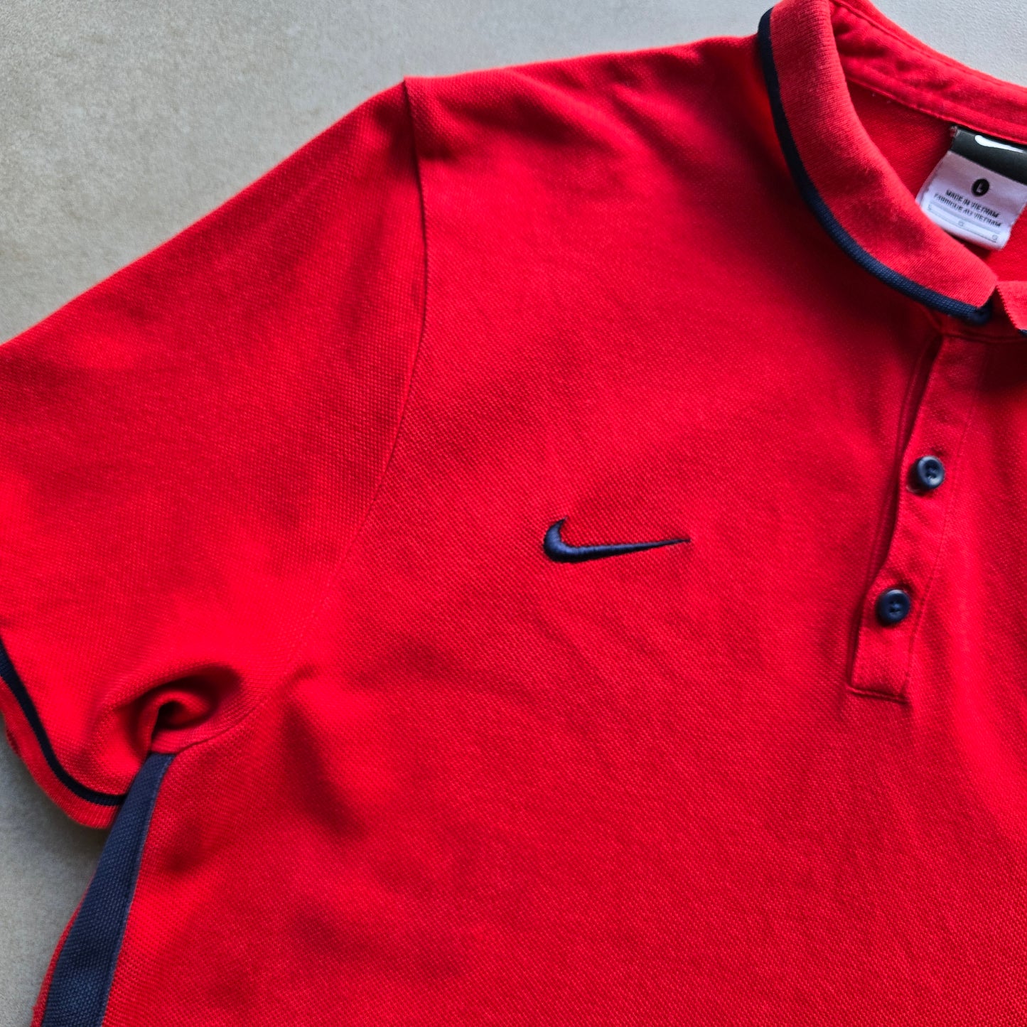 Vintage 2000's Nike Paris Saint-Germain Polo Shirt - S/M