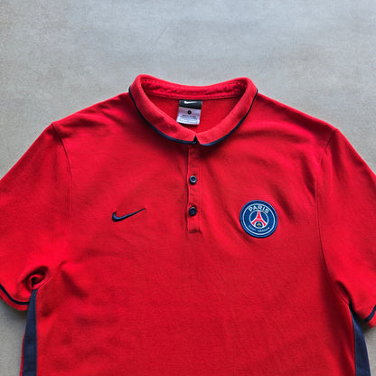 Vintage 2000's Nike Paris Saint-Germain Polo Shirt - S/M