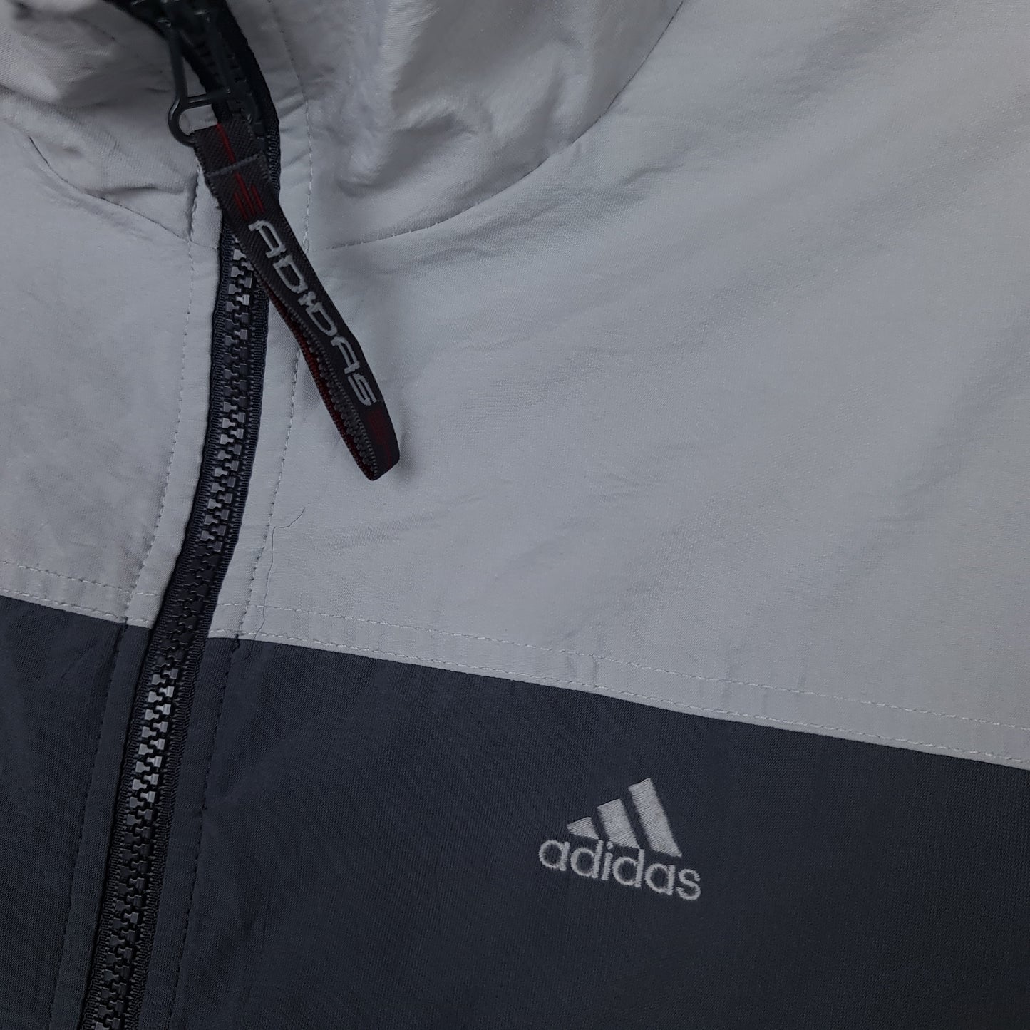 Adidas Long Windbreaker Jacket - S/M