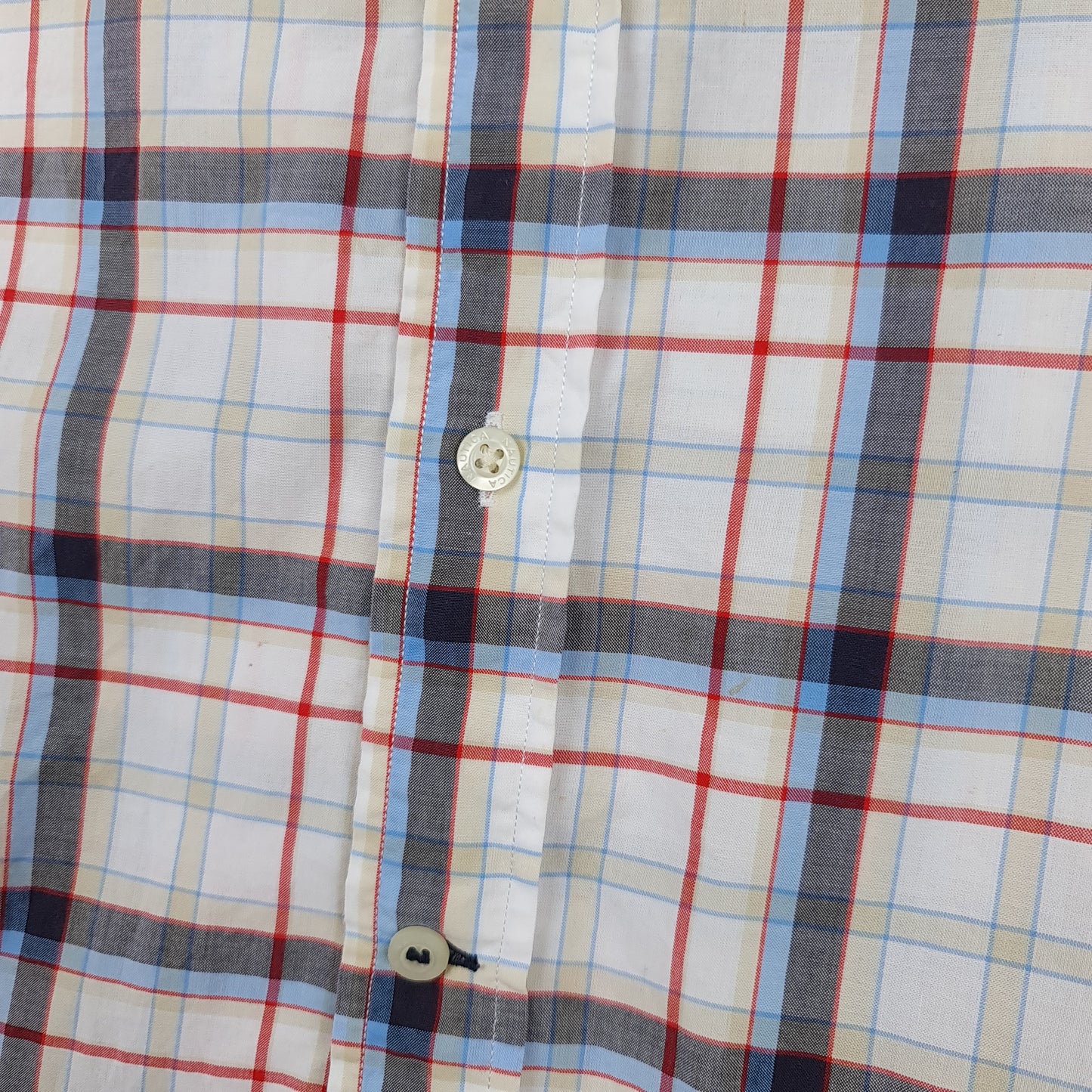 Nautica Short Sleeve Button Up Shirt - XL