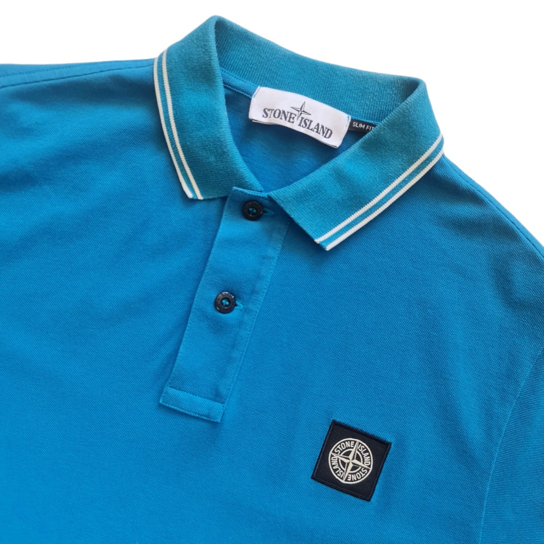 Stone Island Polo Shirt Blue - M