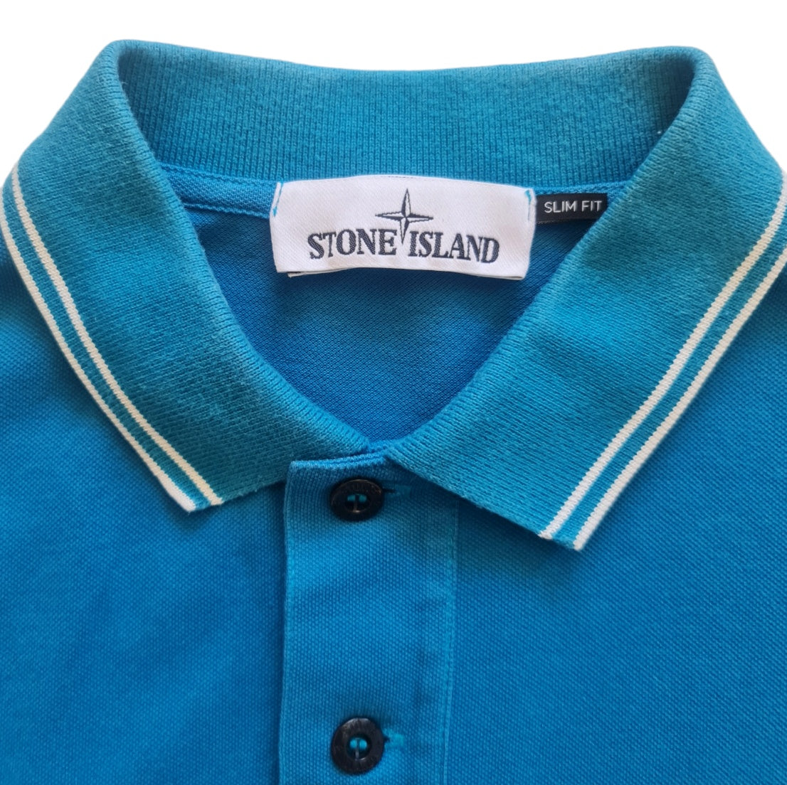 Stone Island Polo Shirt Blue - M