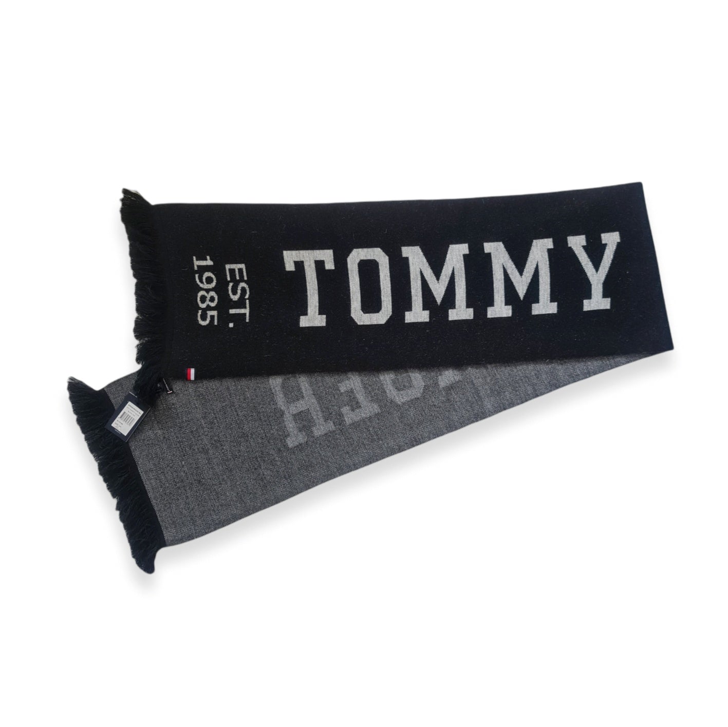 Tommy Hilfiger Varsity Scarf Black