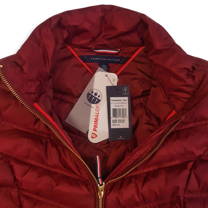 Tommy Hilfiger Puffer Burgundy