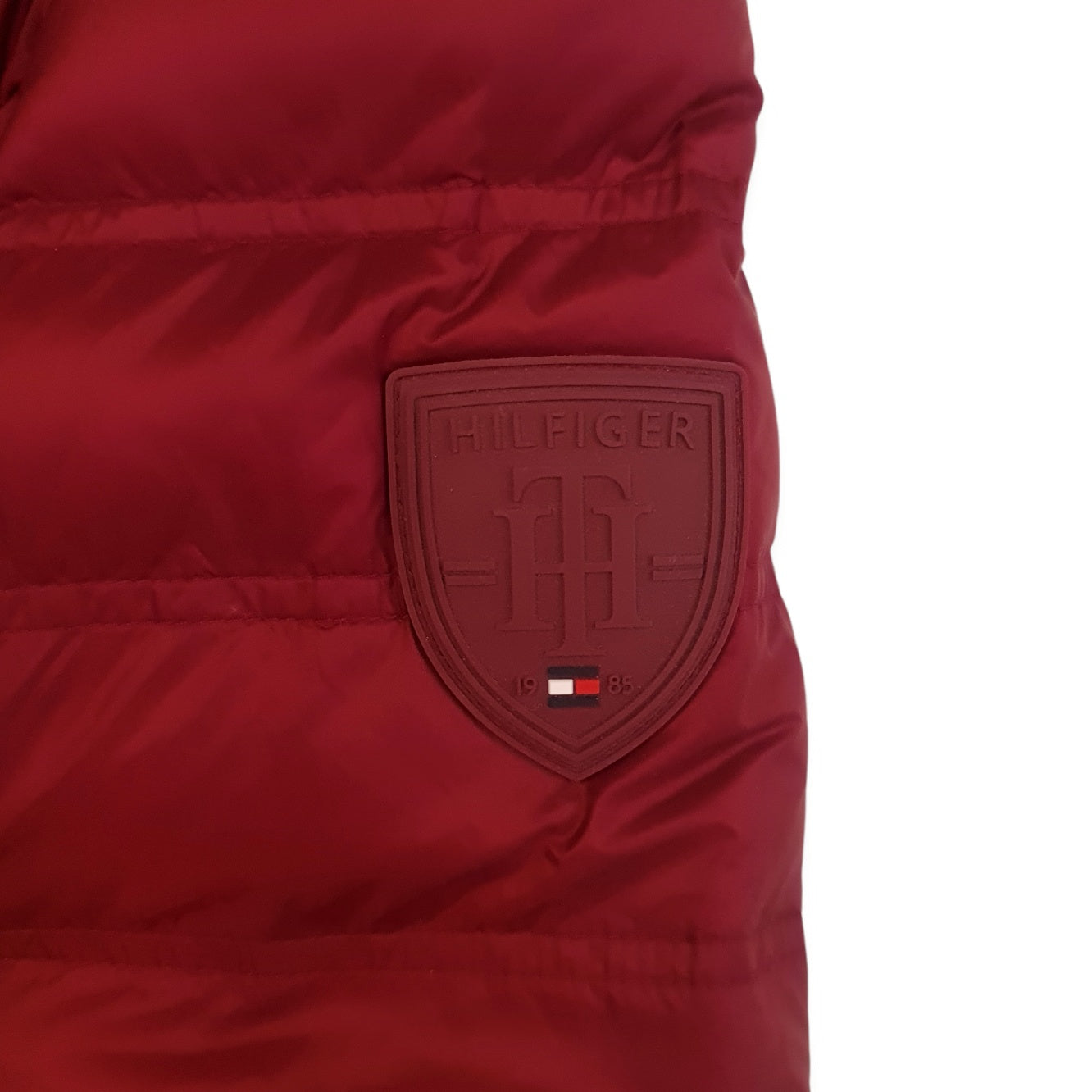 Tommy Hilfiger Puffer Burgundy