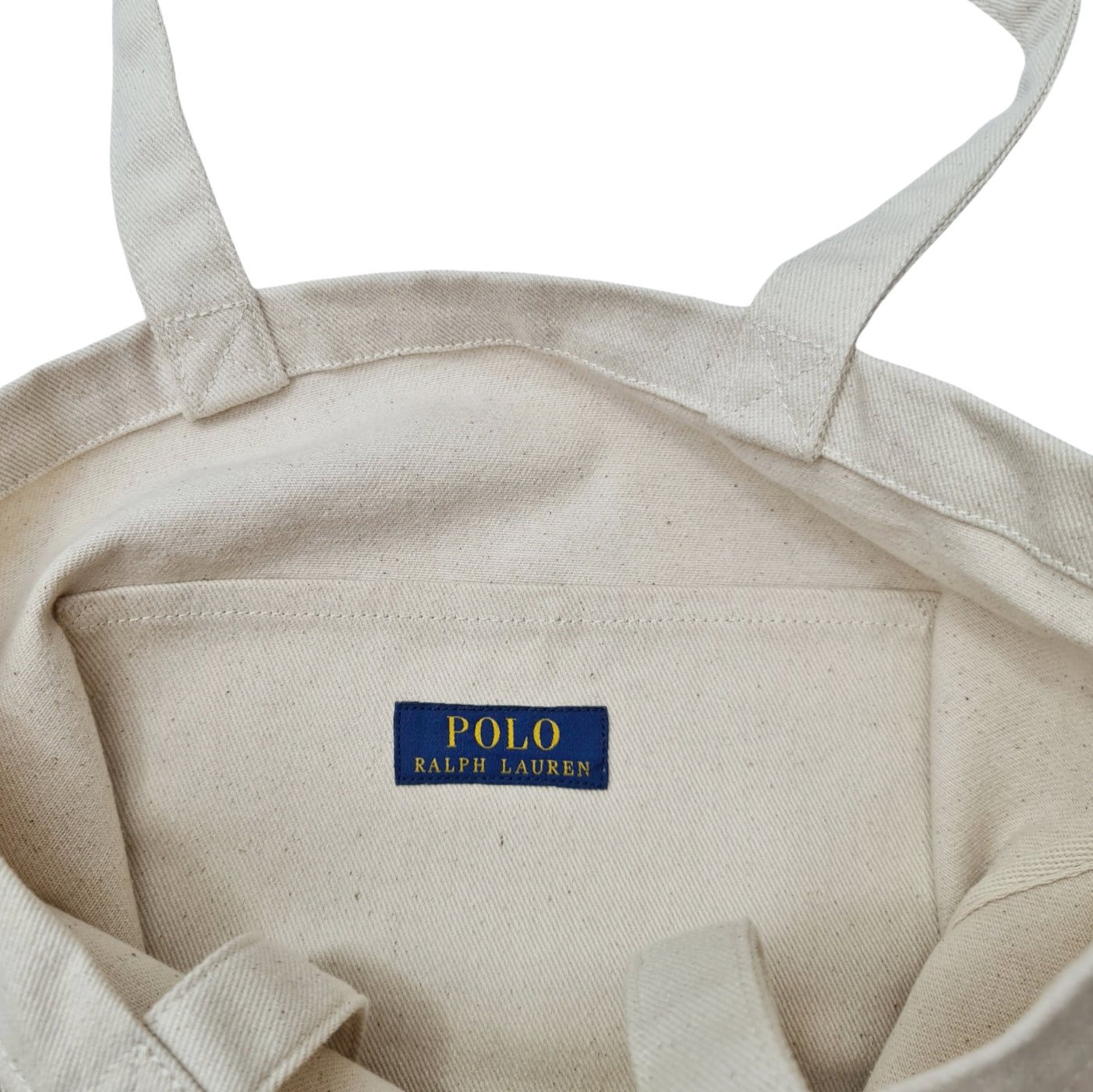 Ralph Lauren Canvas Tote Bag