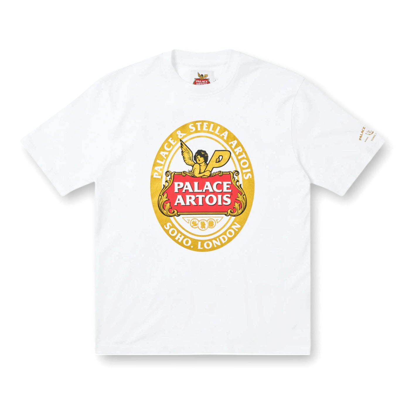 Palace x Stella Artois Coaster Tee White - L