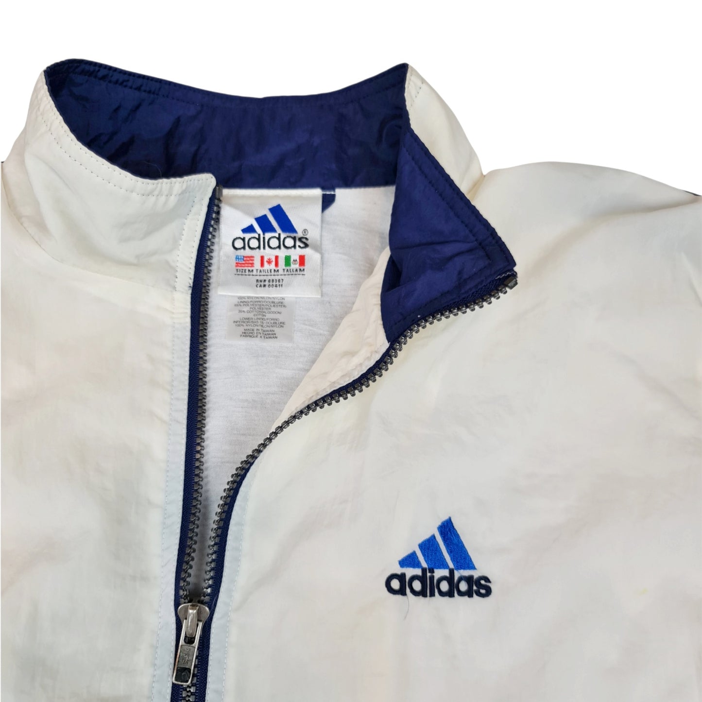 Vintage Adidas Windbreaker Jacket - M