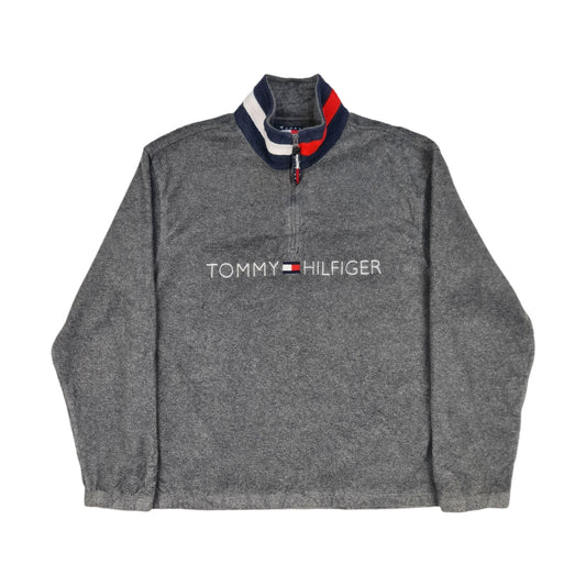 Vintage Tommy Hilfiger 1/4 Zip Fleece - M