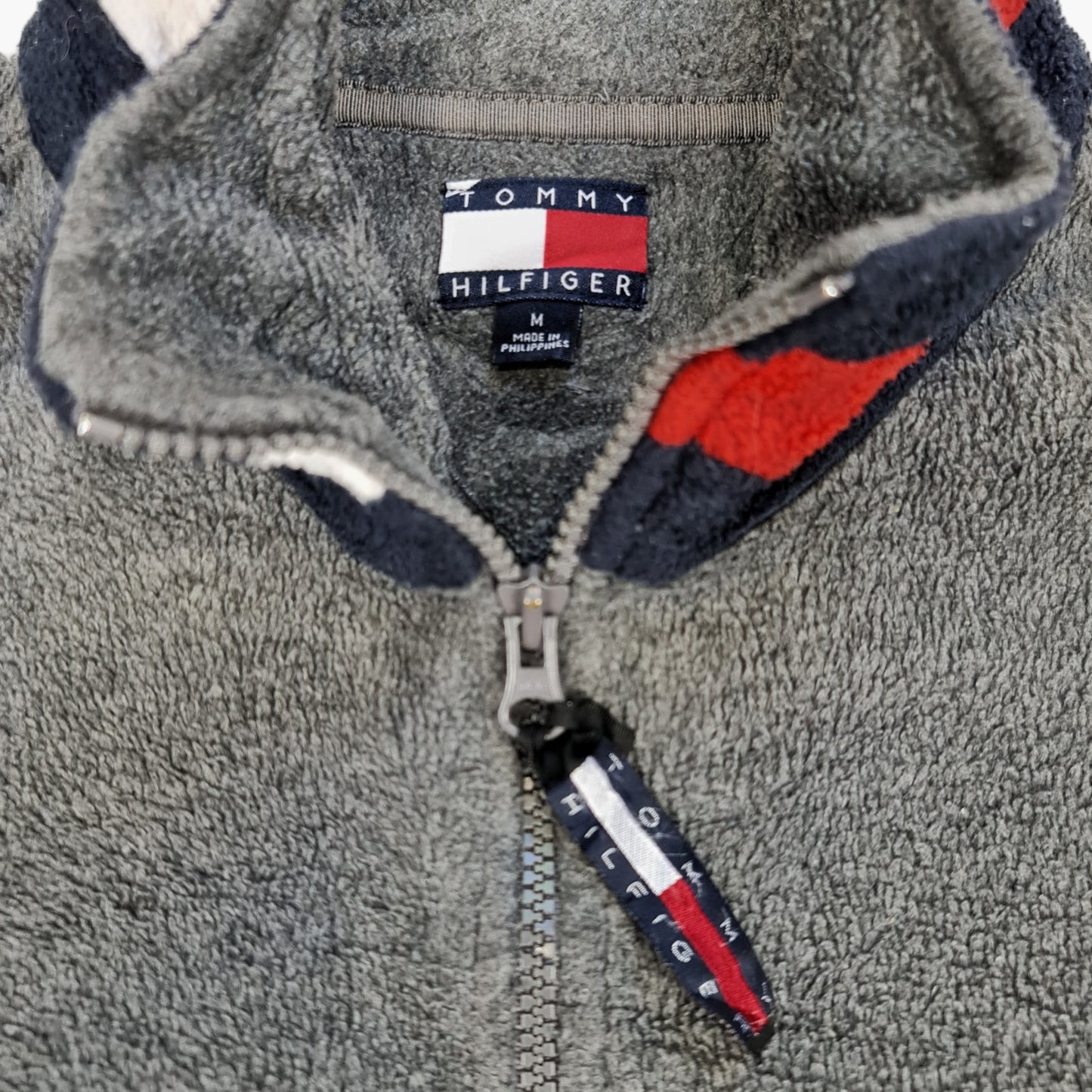 Vintage Tommy Hilfiger 1/4 Zip Fleece - M