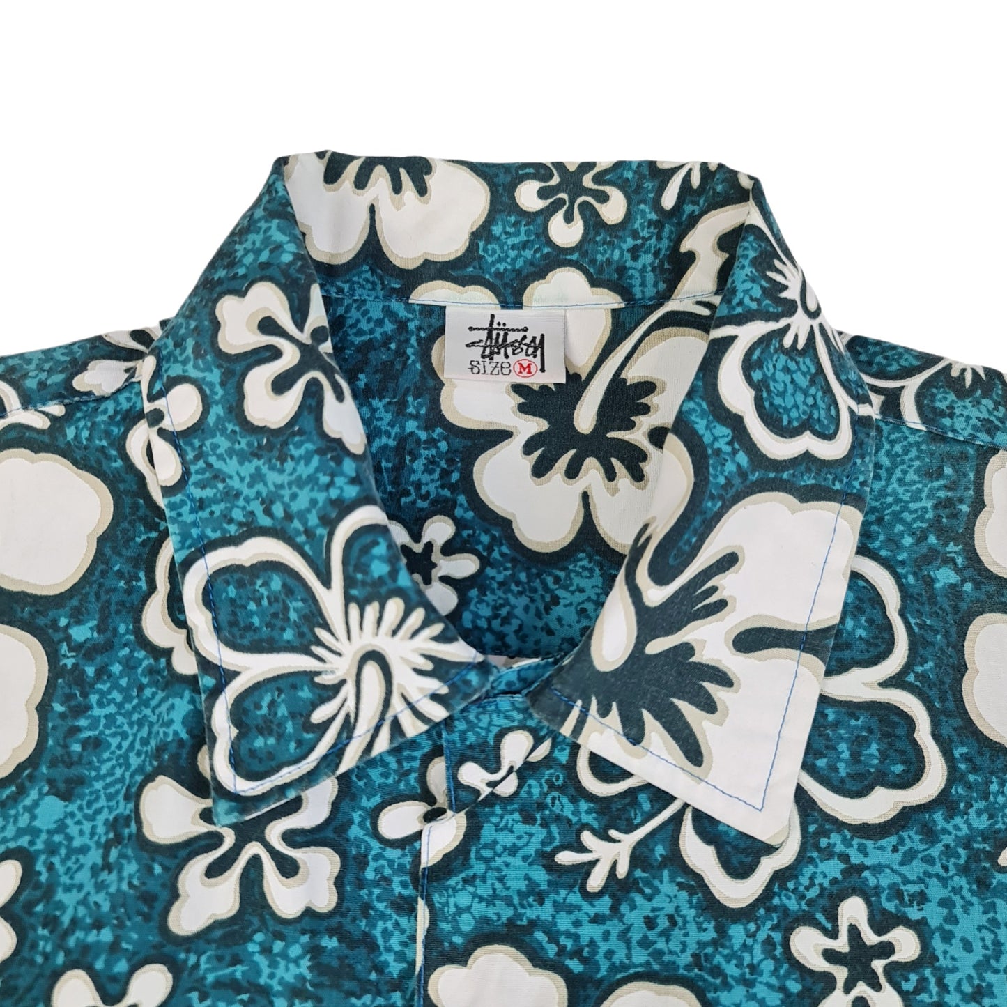 Vintage Stussy Button Up Shirt - M