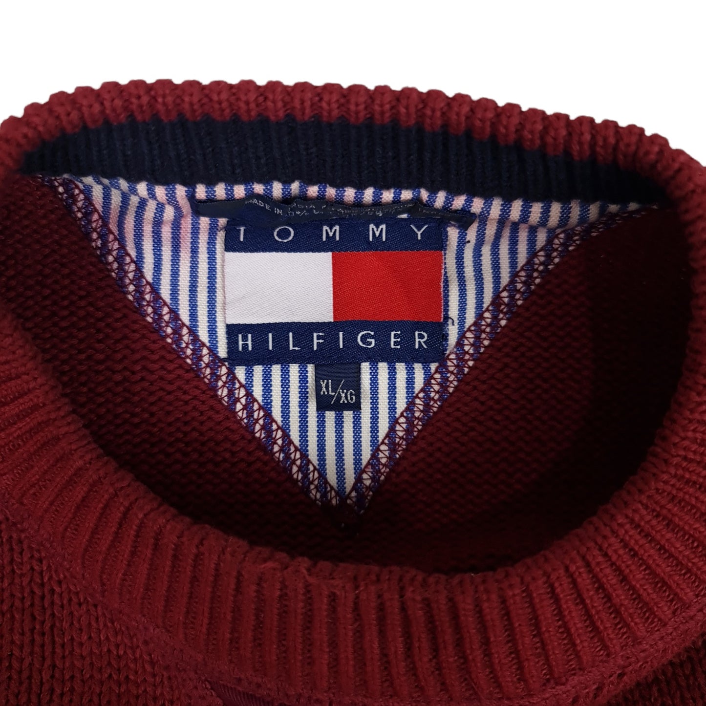 Vintage Tommy Hilfiger Crest Sweater - XL