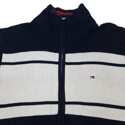 Tommy Hilfiger Full-Zip Knit Sweater - S