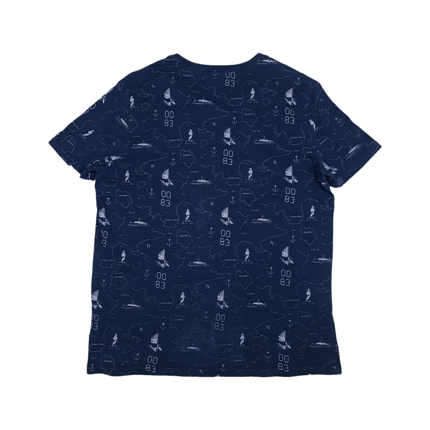 Nautica All Over Print Tee - M