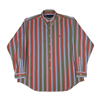 Vintage Ralph Lauren Long Sleeve Button Up Shirt - XL