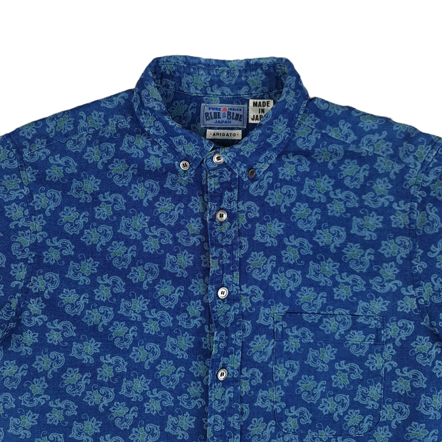 Blue Blue Japan Button Up Shirt - L